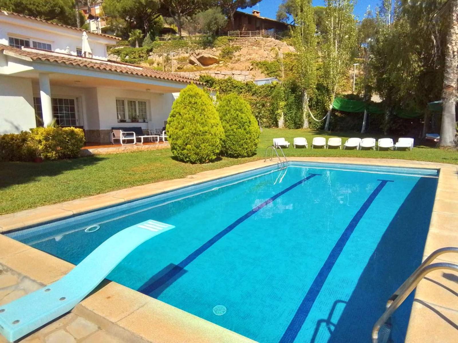 Villa Max Lloret de Mar Buitenkant foto
